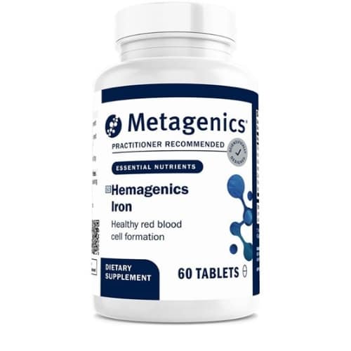 Metagenics Hemagenics Iron  60 Tablets