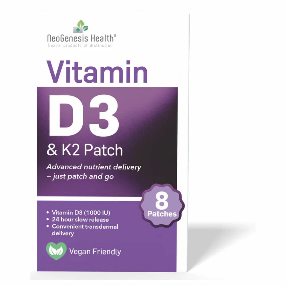 Neogenesis Vitamin D3 Patch With K2