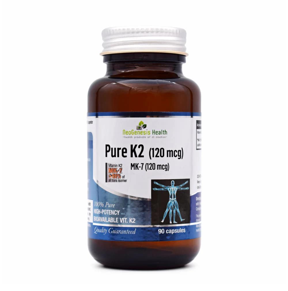 Neogenesis Pure K2 120mcg 90 Capsules