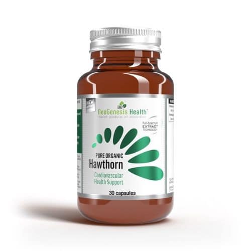 Neogenesis Pure Hawthorn High Potency Berry & Leaf Extract 30 Capsules