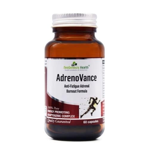 Neogenesis AdrenoVance Adaptogenic Complex Nootropic with Panax & Siberian Ginseng 60 Capsules
